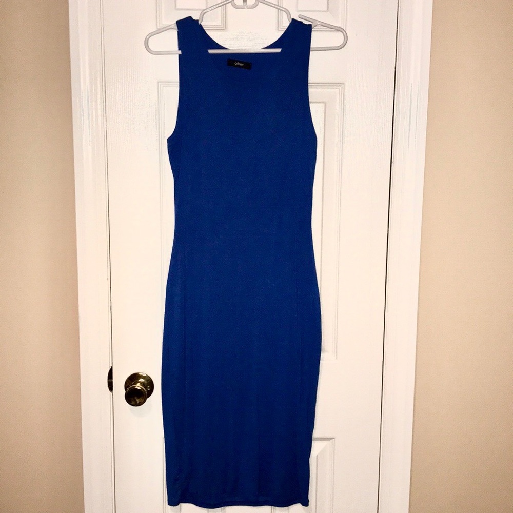 Gilbert form fitting midi dress